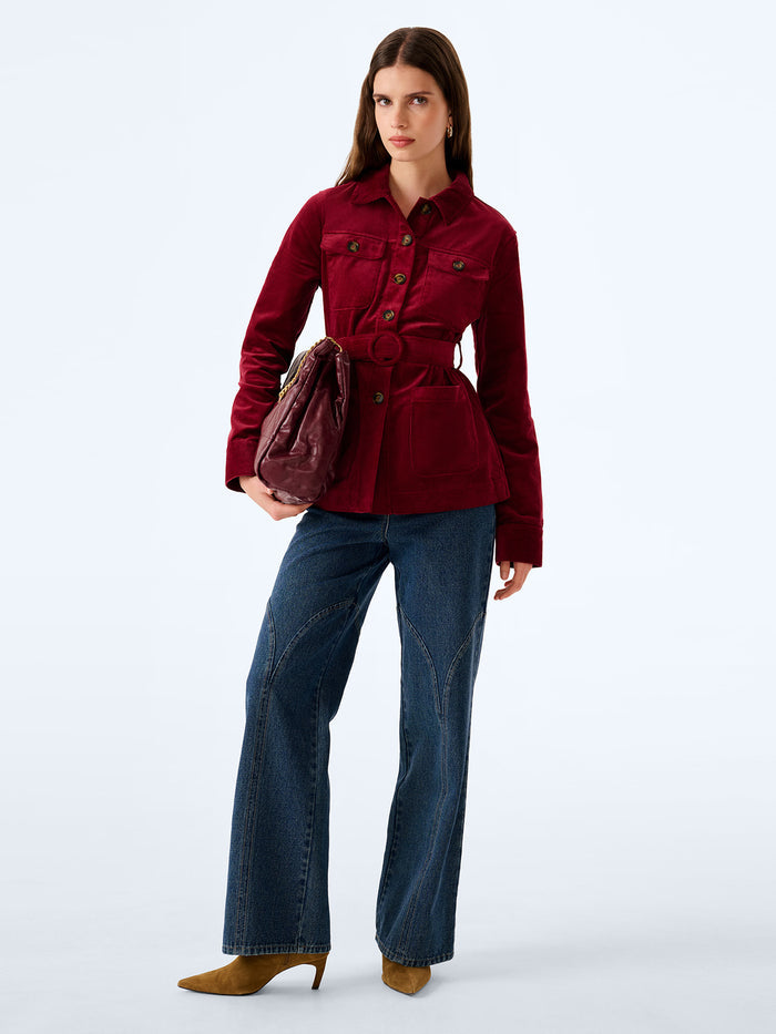 Samson Jacket in Wine