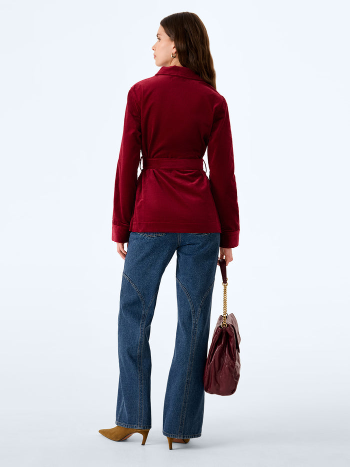 Samson Jacket in Wine