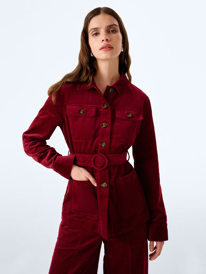 Samson Jacket in Wine
