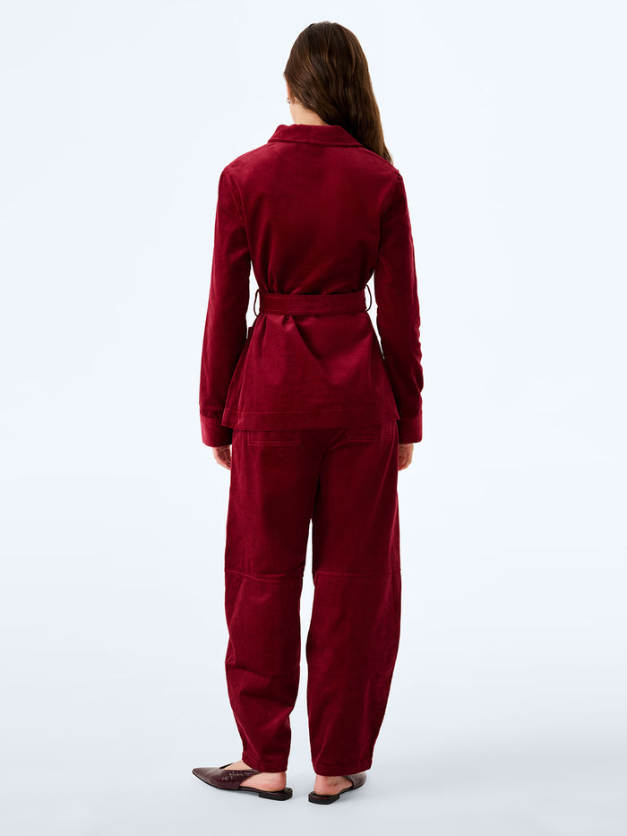 Samson Jacket in Wine