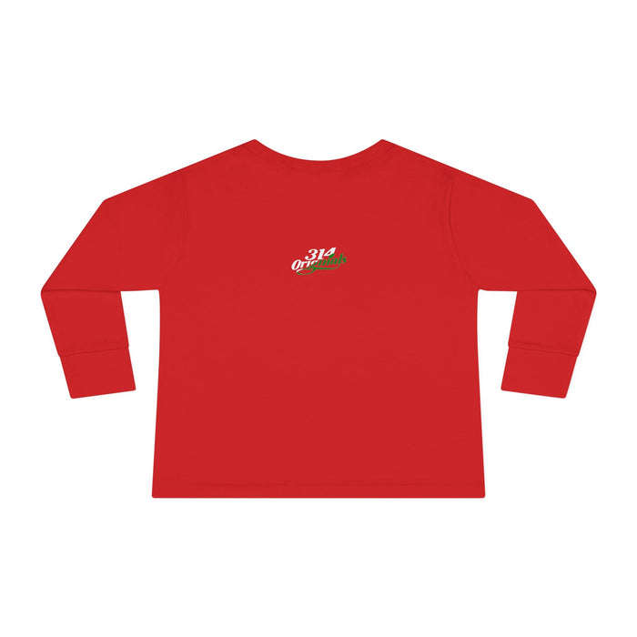 Santa's Little Helper Toddler Long Sleeve Tee - 314 Originals