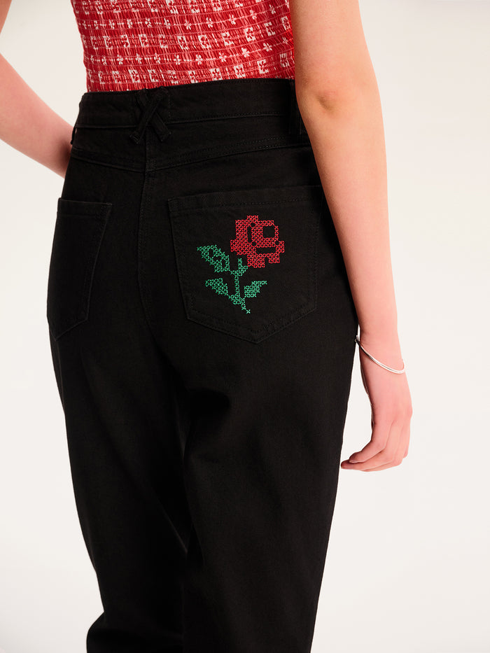 Sarah Jane Jean in Black