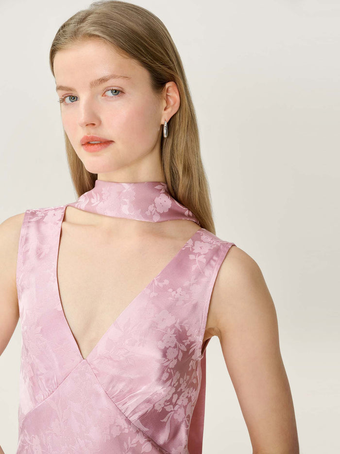 Scarlett Scarf in Bleached Mauve