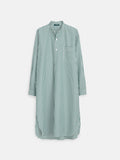 Schostal Nightshirt In Green Stripe