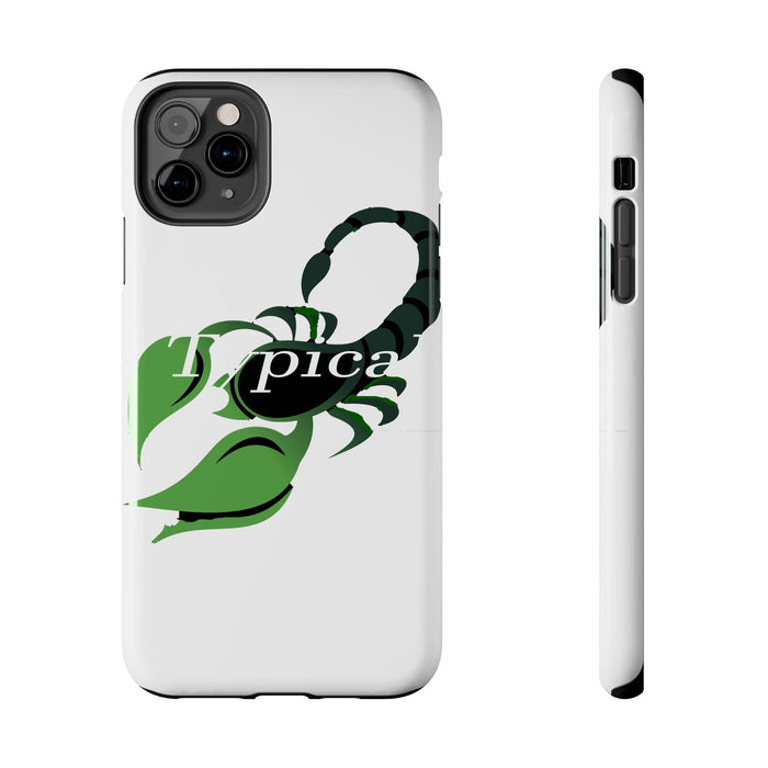 Scorpio Zodiac Tough Phone Case — Green Scorpion "Typical" Design - 314 Originals
