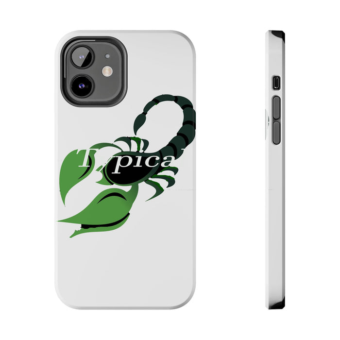 Scorpio Zodiac Tough Phone Case — Green Scorpion "Typical" Design - 314 Originals