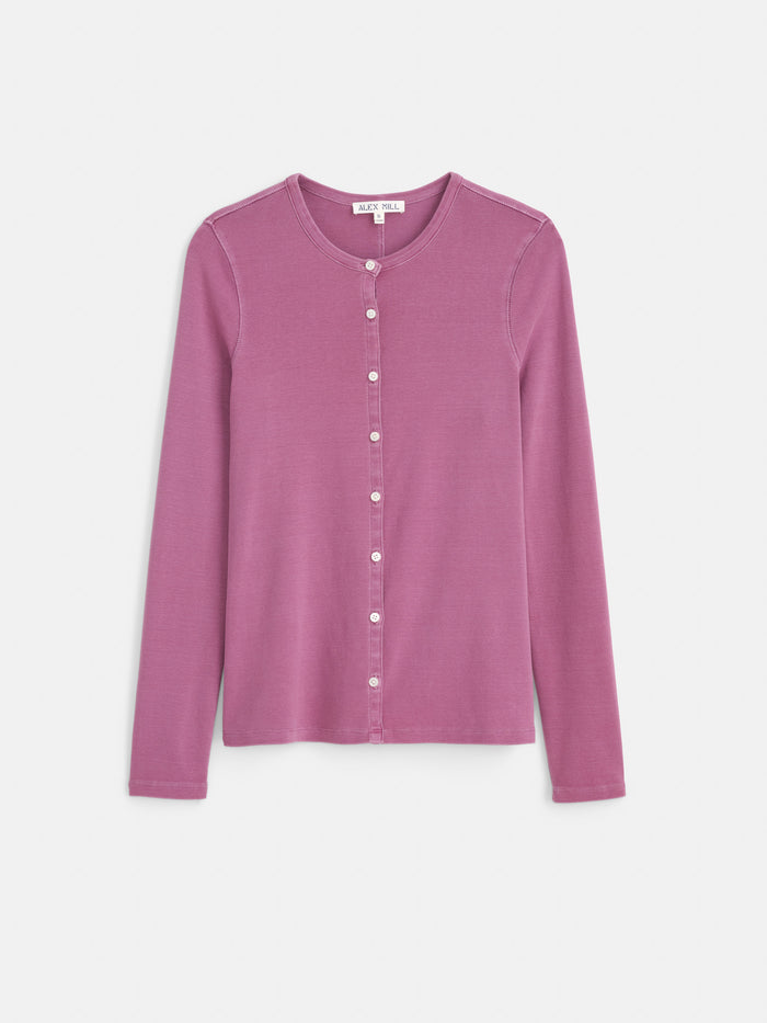Scout Cardigan in Cotton Rib