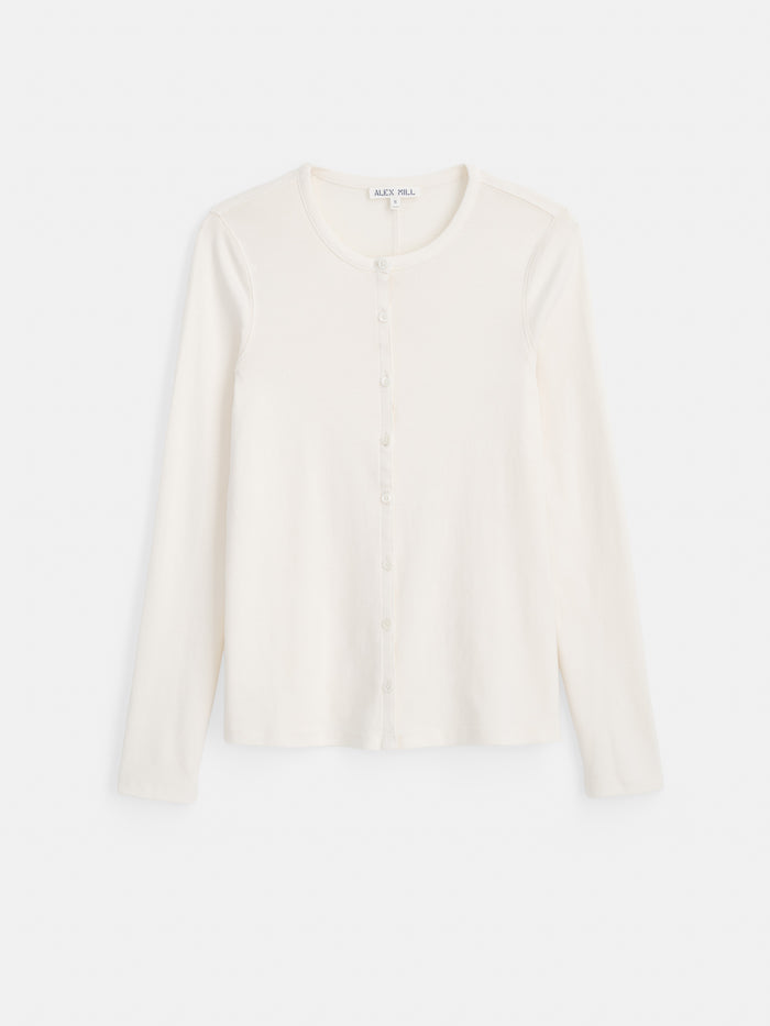 Scout Cardigan in Cotton Rib