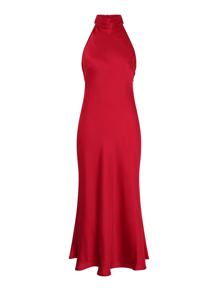 Seychelles Dress in Barbados Cherry