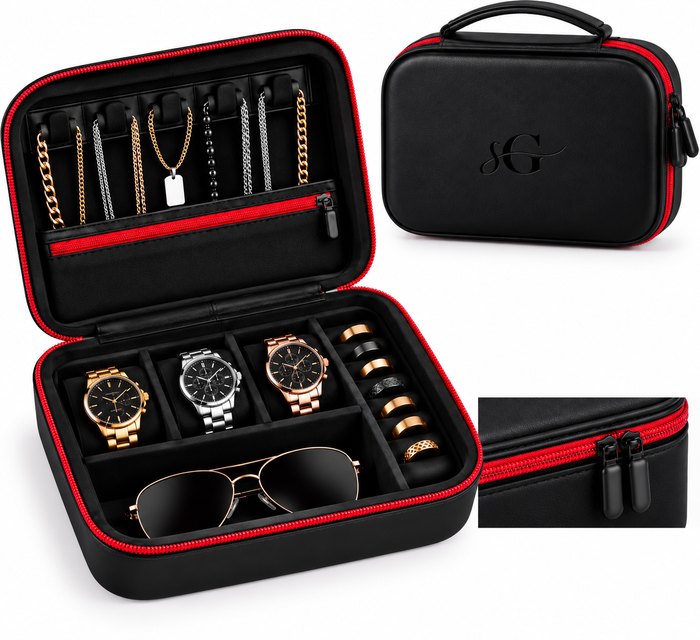 SG Men’s Travel & Watch Organizer Case