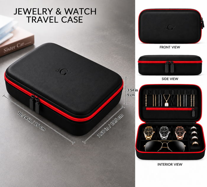 SG Men’s Travel & Watch Organizer Case