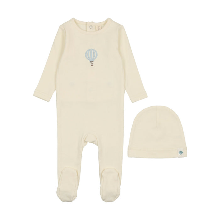 Single Hot Air Balloon Footie Set