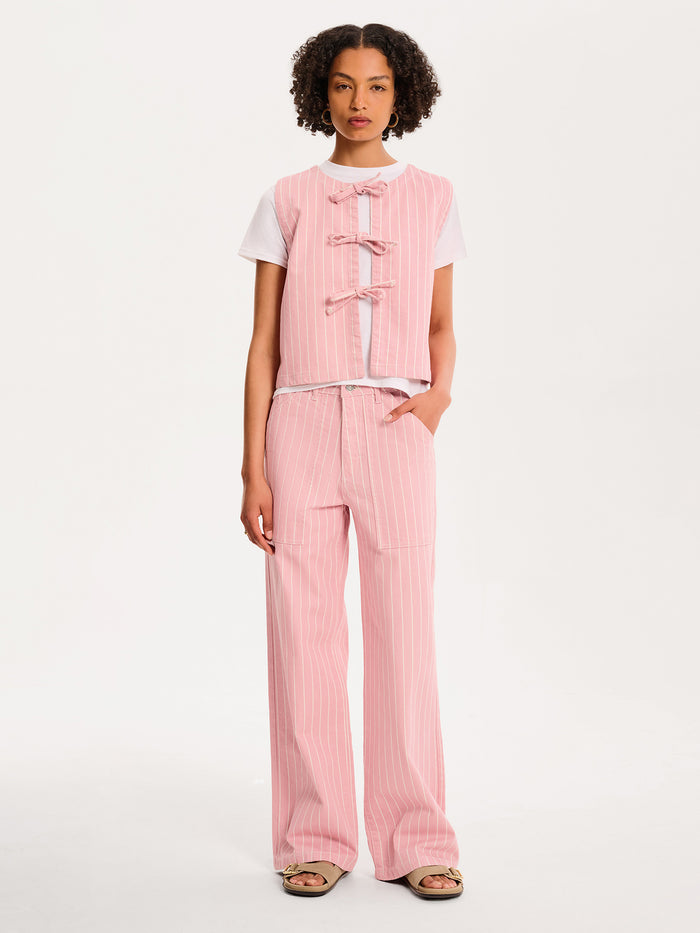 Sloan Top in Pink