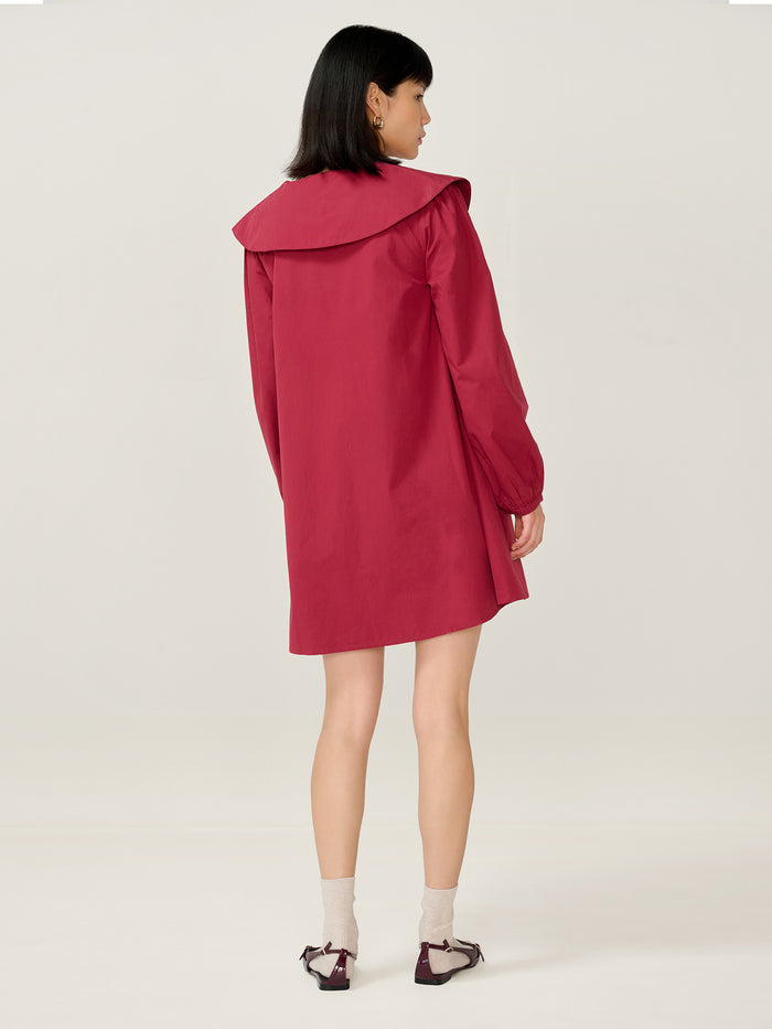 Sloane Dress in Merlot