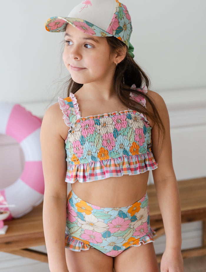 Smocked Swimsuit | Heirloom Meadow