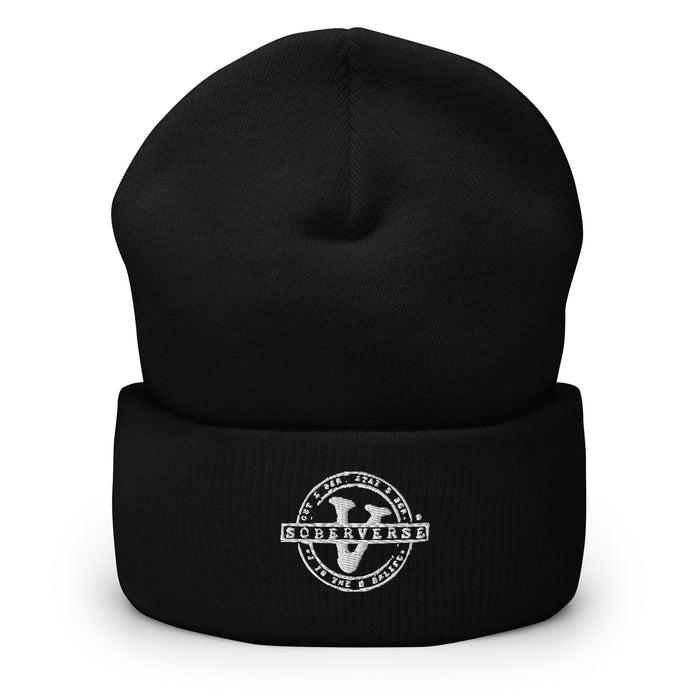Soberverse Cuffed Beanie