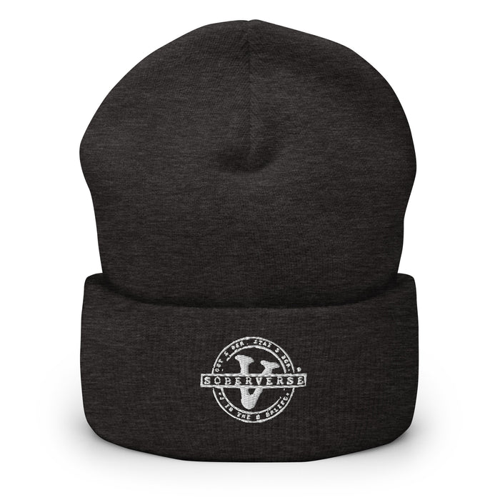 Soberverse Cuffed Beanie