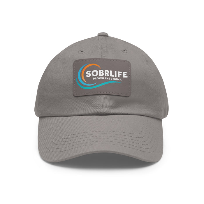 SOBRLIFE Dad Hat with Leather Patch