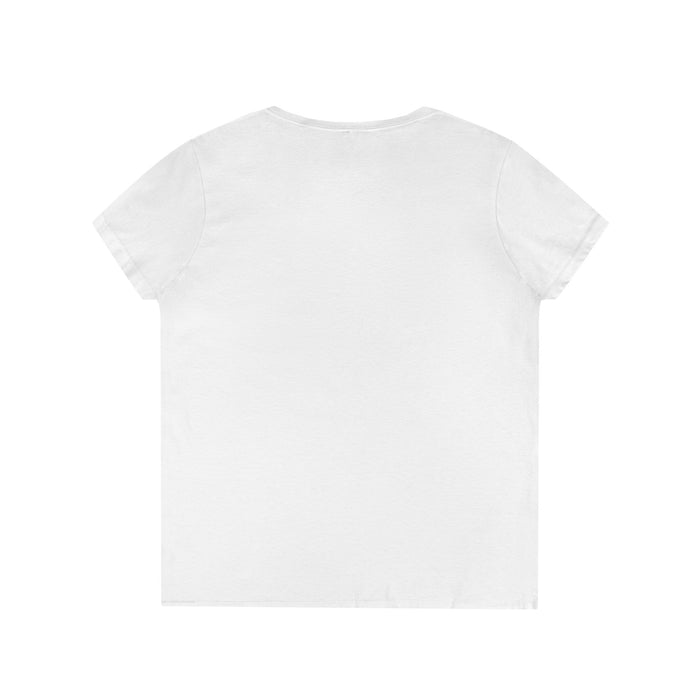 SOBRLIFE Drown the Stigma Ladies' V-Neck T-Shirt - Full Color Logo
