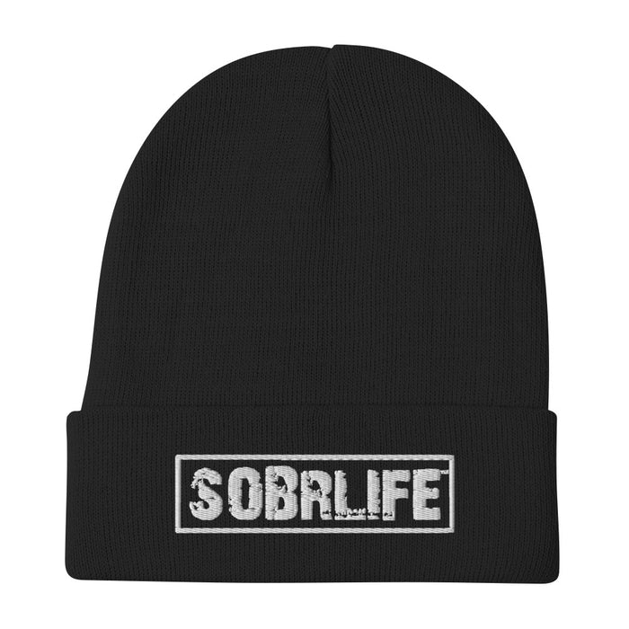 SobrLife Embroidered Beanie