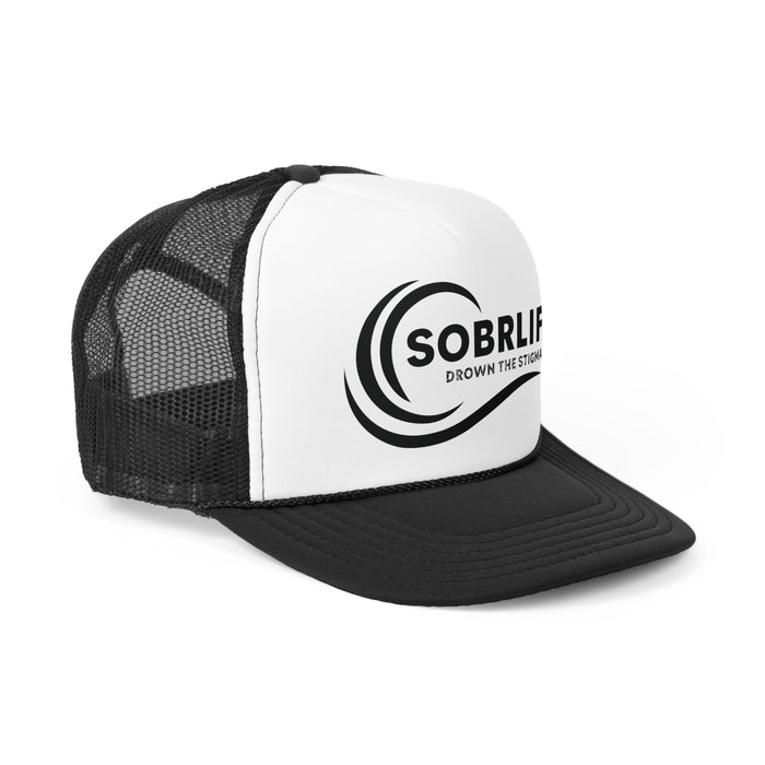 SOBRLIFE Trucker Cap - Black Logo