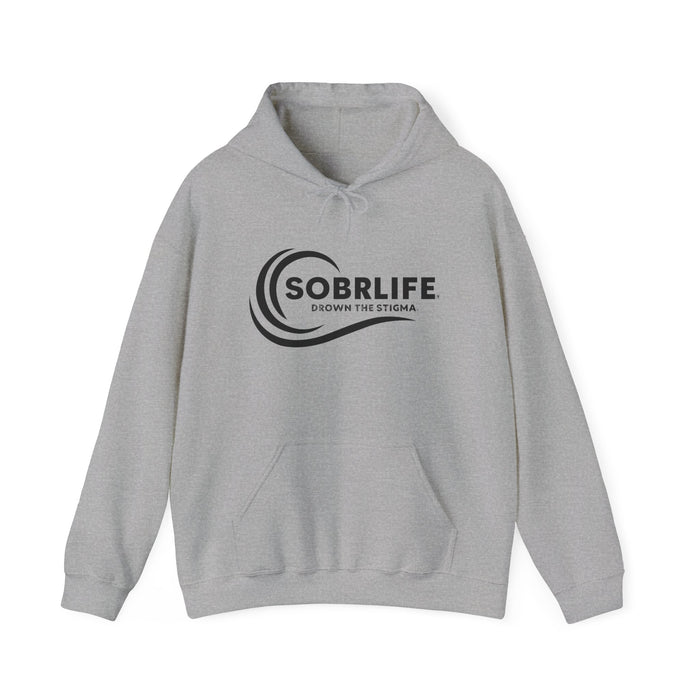 SOBRLIFE Unisex Hoodie - Black Logo