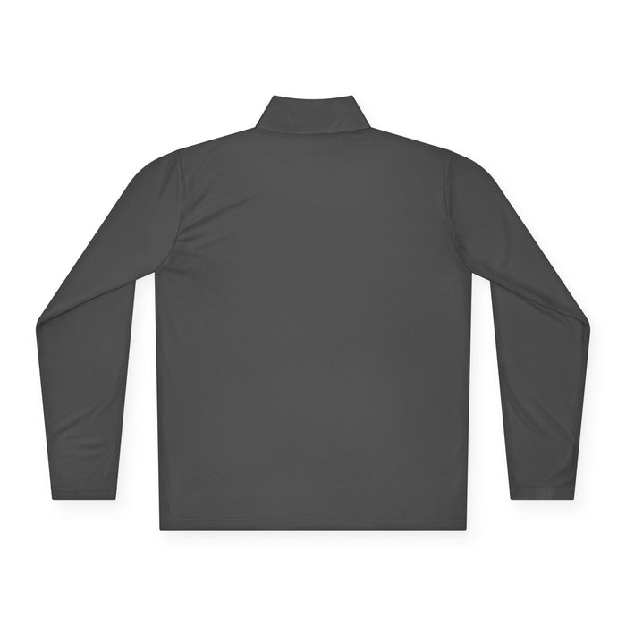 SOBRLIFE Unisex Quarter-Zip Pullover – White Logo