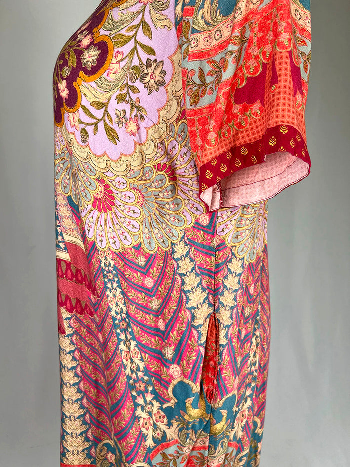 Soft Surroundings Size 1X Pink & Purple Dress
