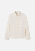 Solid Hemi Oversized Shirt / Salt