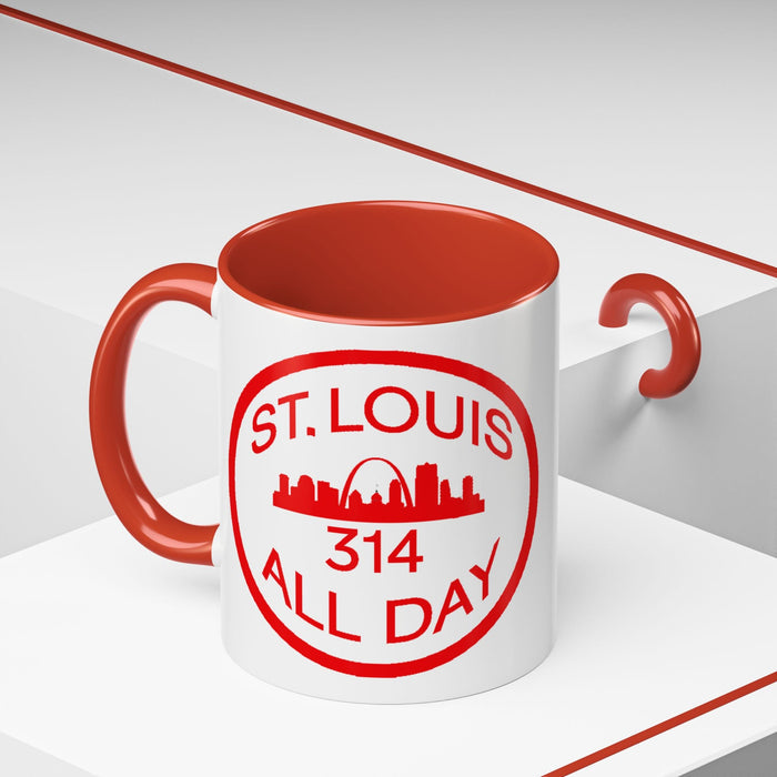 St. Louis 314 All Day Accent Coffee Mug — 11/15 oz - 314 Originals