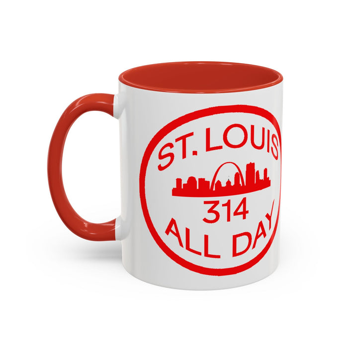 St. Louis 314 All Day Accent Coffee Mug — 11/15 oz - 314 Originals
