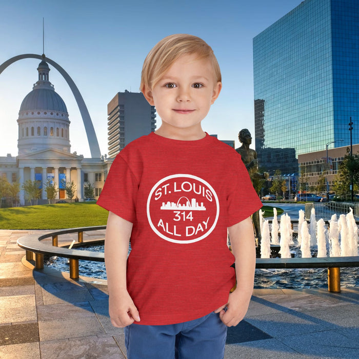 St Louis 314 All Day Toddler Tee - 314 Originals