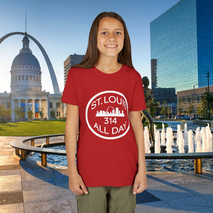 St Louis 314 All Day Youth Tee - 314 Originals