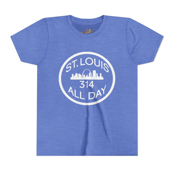 S / Heather Columbia Blue