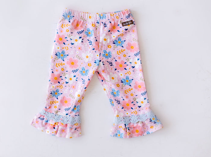 Summer Nights Ruffles Capris