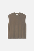 Summer Reversed Cropped Sleeveless / Washed Oak