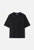 Summer Reversed Cropped Tee / Black