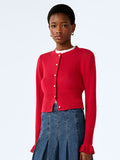 Sylvie Cardigan in Red