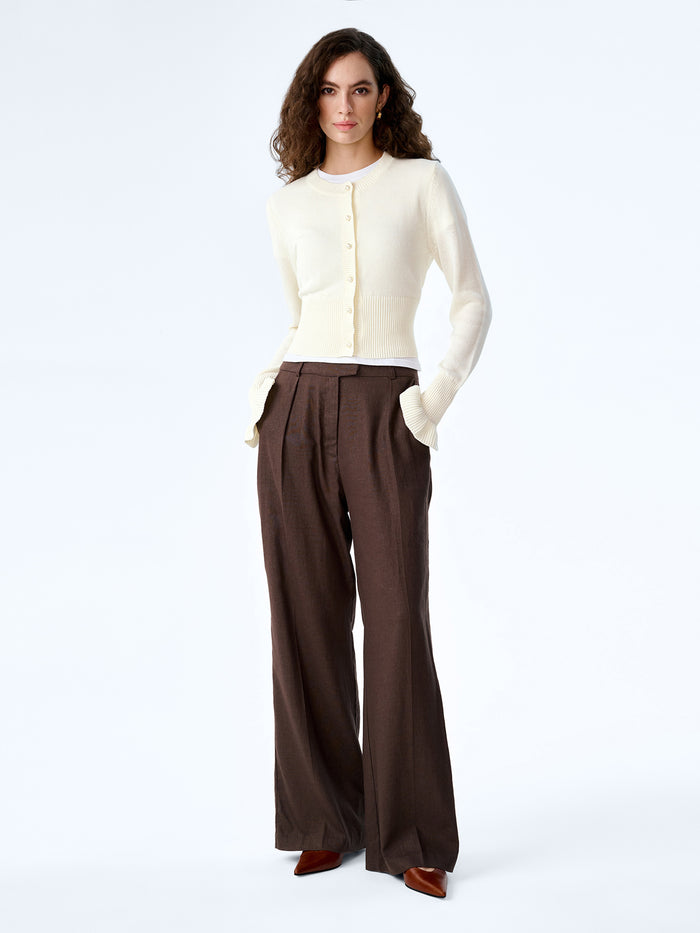 Sylvie Cardigan in White