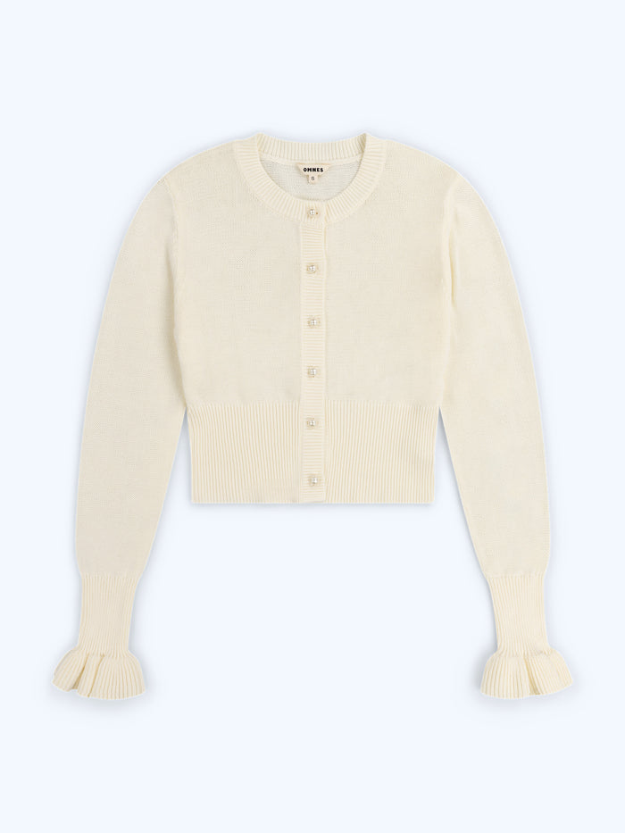 Sylvie Cardigan in White
