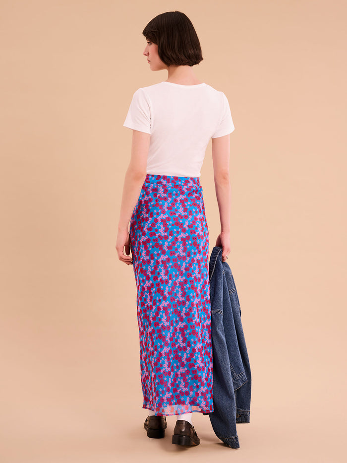 Tabitha Maxi Skirt in Multi Floral