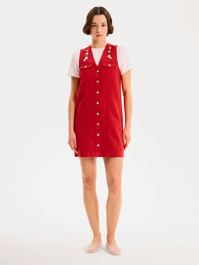 Talula Dress in Red