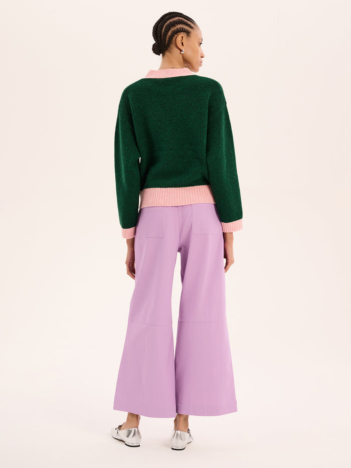 Tasmin Trouser in Lavender