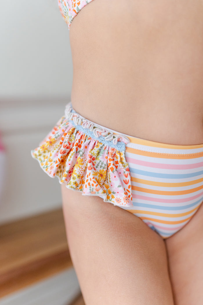 Tassel Two Piece Swimsuit | Sunlit Meadow