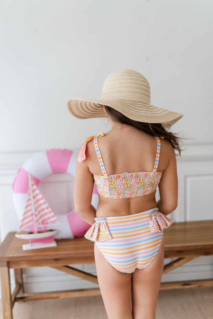 Tassel Two Piece Swimsuit | Sunlit Meadow
