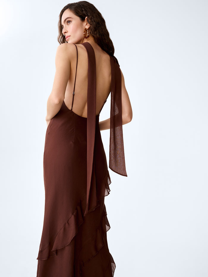 Taylor Dress in Chocolate