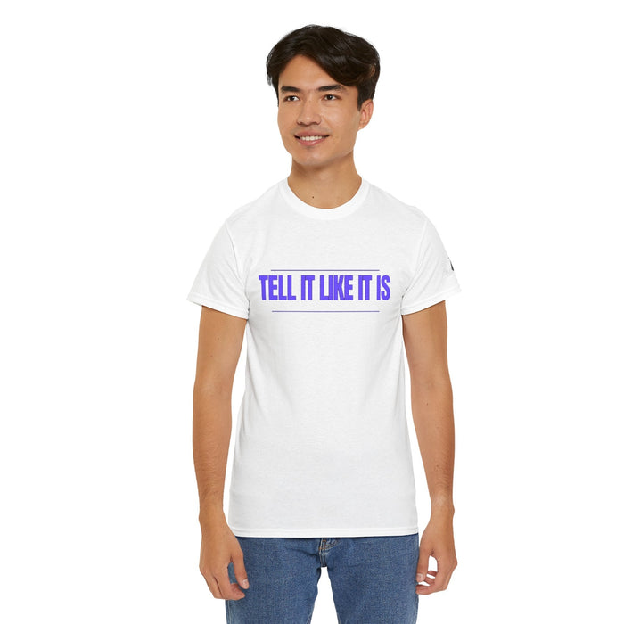 Tell It Like It Is Podcast — Bold Statement Graphic T-Shirt ("No Scripts… No Filters… No Bullsh*t") - 314 Originals