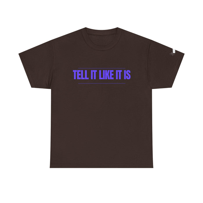 Tell It Like It Is Podcast — Bold Statement Graphic T-Shirt ("No Scripts… No Filters… No Bullsh*t") - 314 Originals