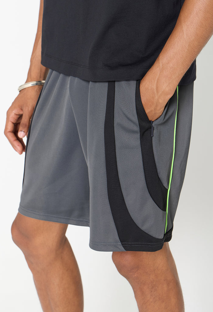 Tempo Short / Grey x Charcoal
