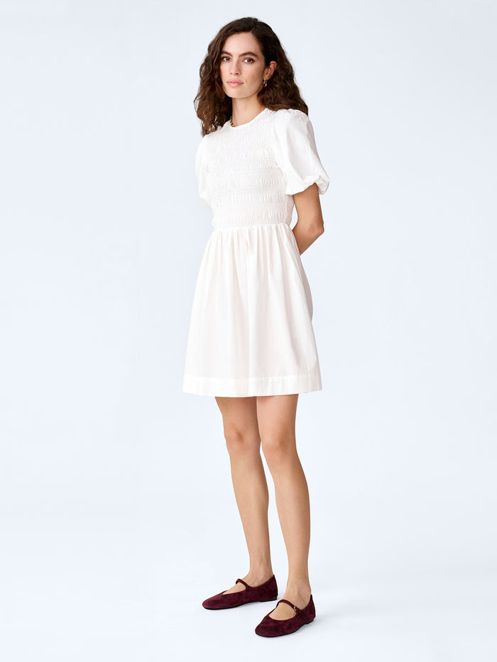 Terri Mini Dress in White